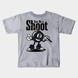 BILLIARD MASCOT Kids T-Shirt